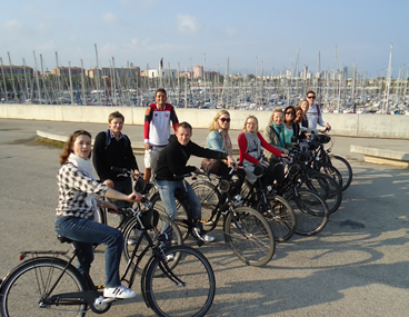 Tour Barcelona bici Port Olímpic