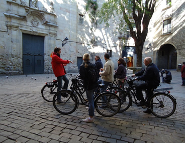 Tour Barcelona bici Sant Felip Neri