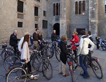 Tour Barcelona bicicleta Gòtic