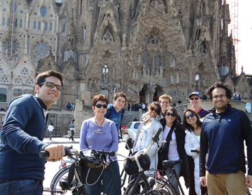 Tour Barcelona bici Sagrada Família