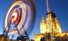 Tour bici Barcelona per grups Tibidabo