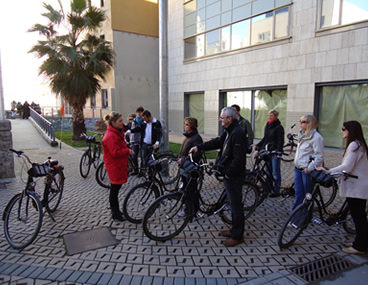 Barcelone tour velo groupe guide