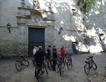 Tour velo Barcelone Sant Felip Neri