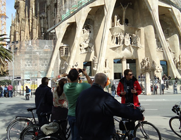 Barcelona fietstours Sagrada Familia