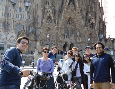 Fiets tour door Barcelona Sagrada Familia