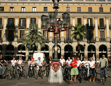 Fietstocht Barcelona Gaudi